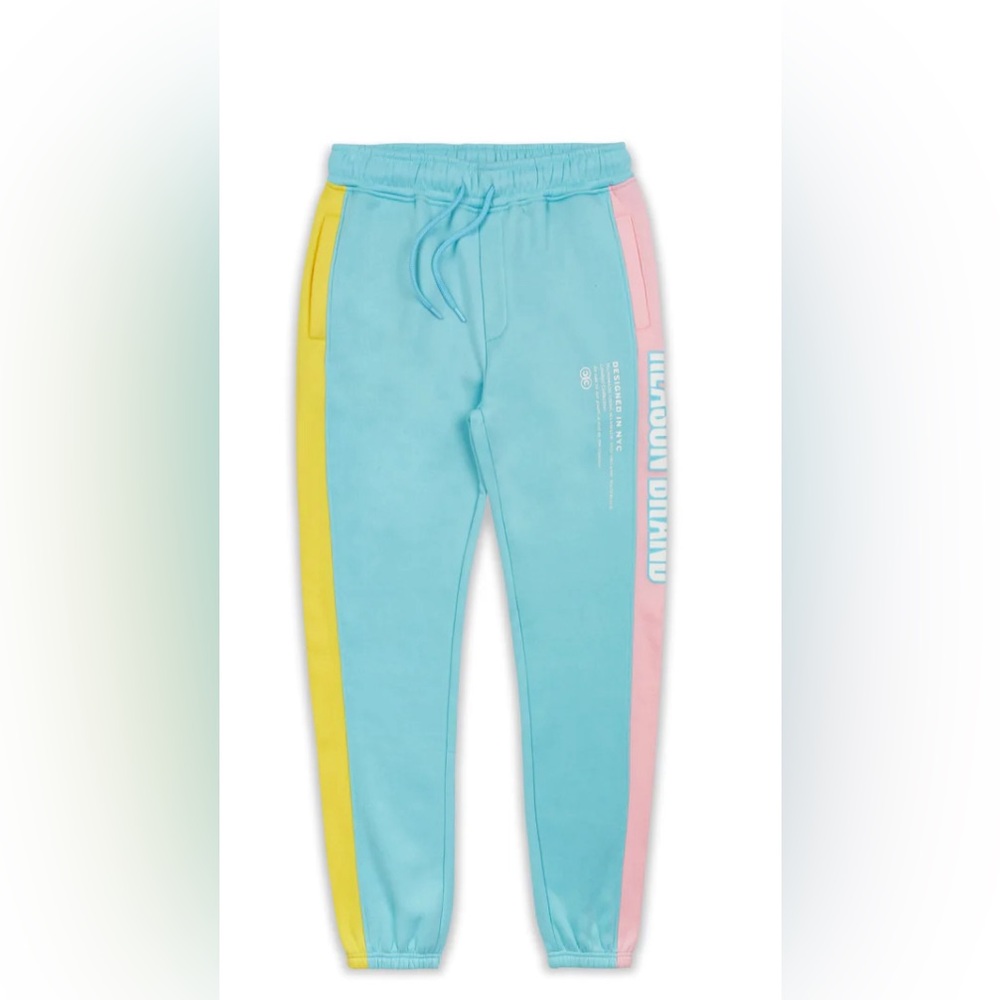 5/$15 REASON Blocked Pastel Logo Jogger